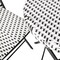 Flash Furniture 3PC Black/White PE Rattan Folding Bistro Set FV-FWA085-BLK-WHT-GG - alternate 9
